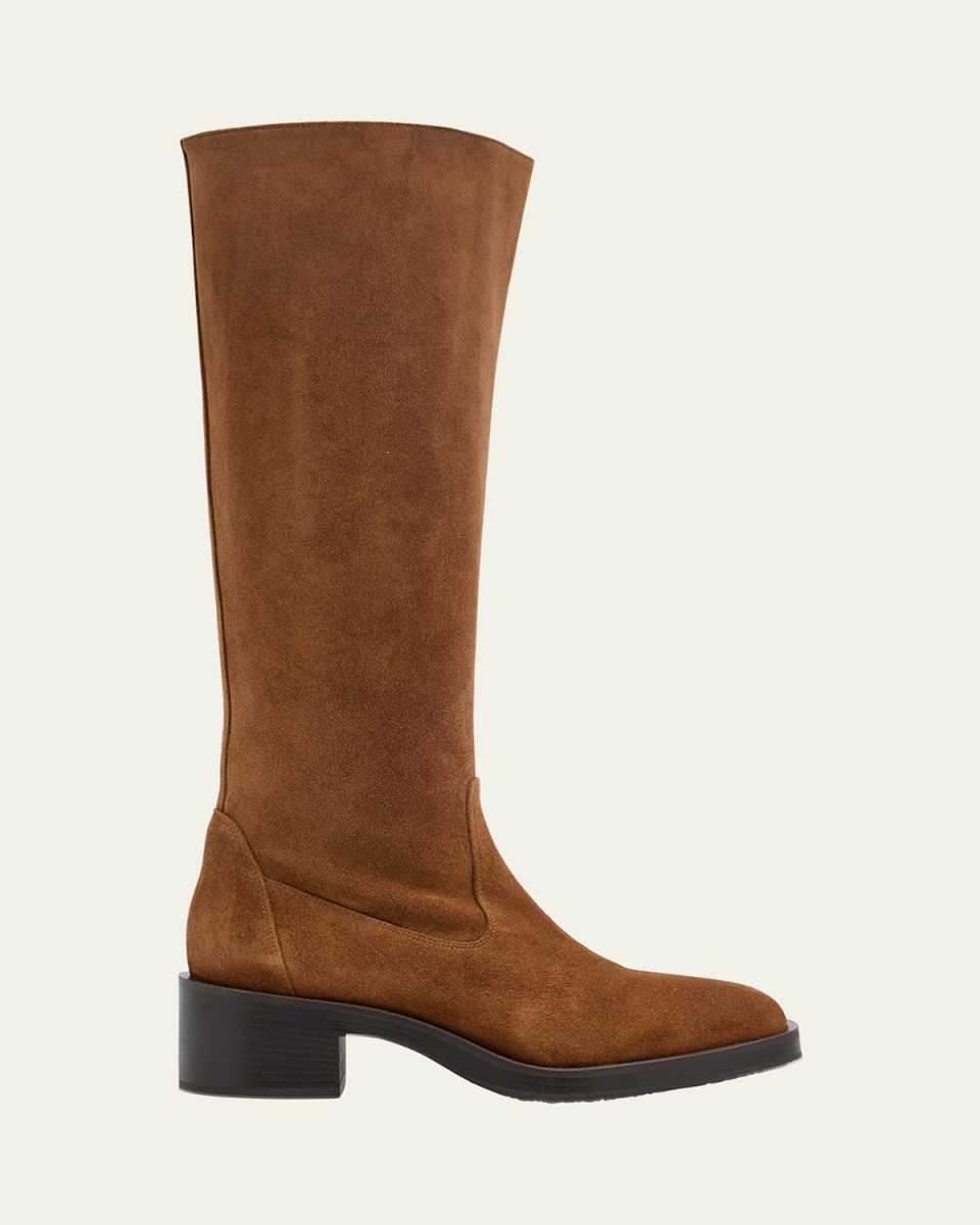 Kaia Suede Knee Boots